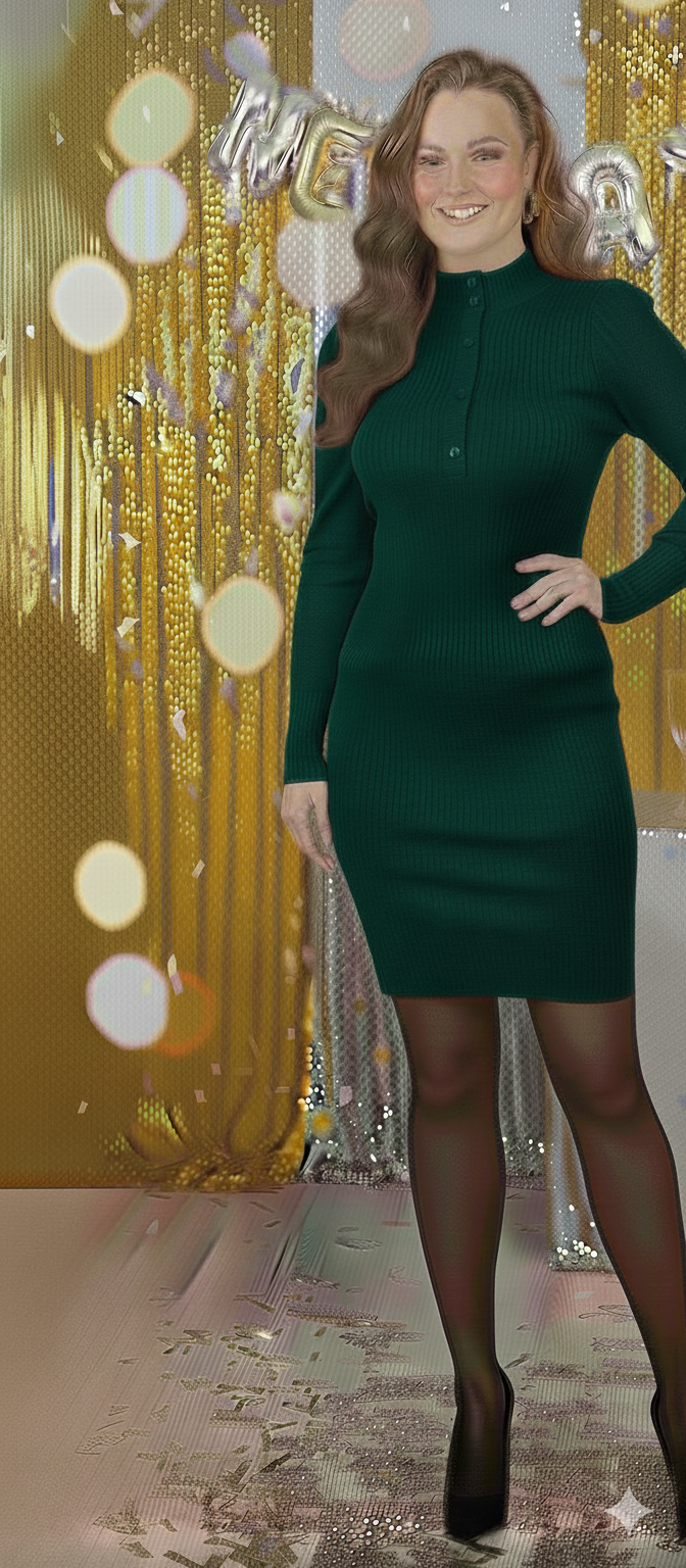 Сукня трикотаж рубчик