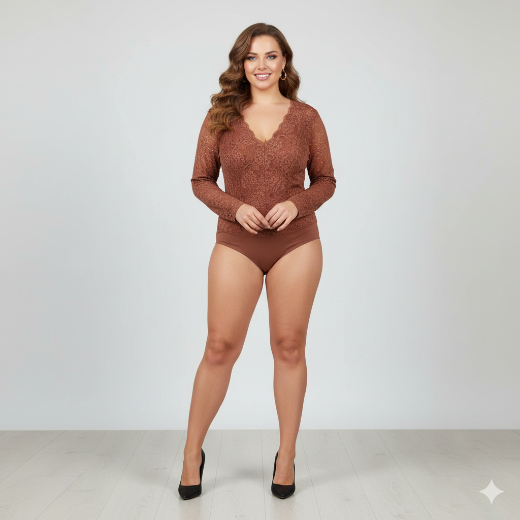 Боді кружево